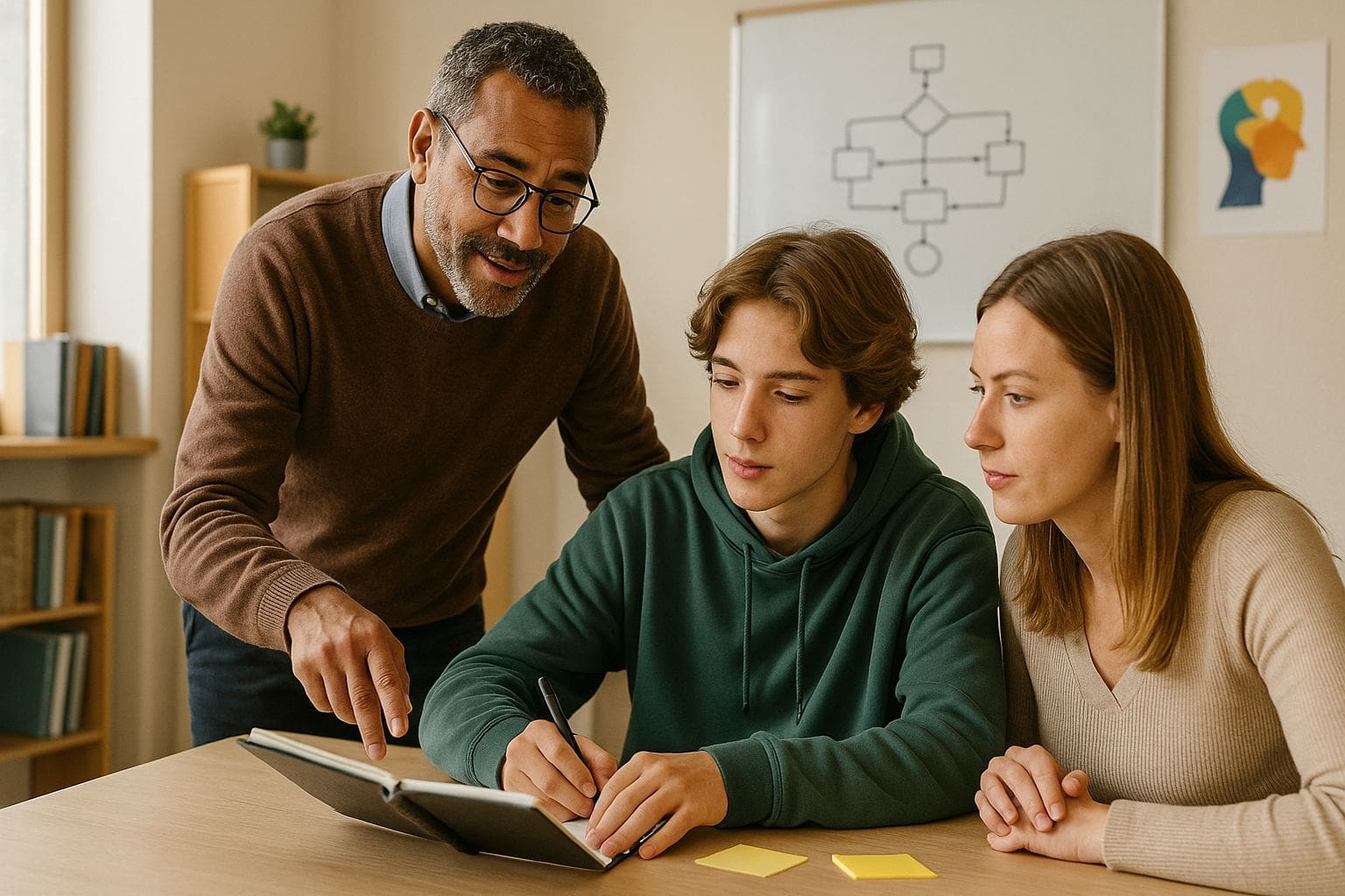 rol docente mentor guia afoe
